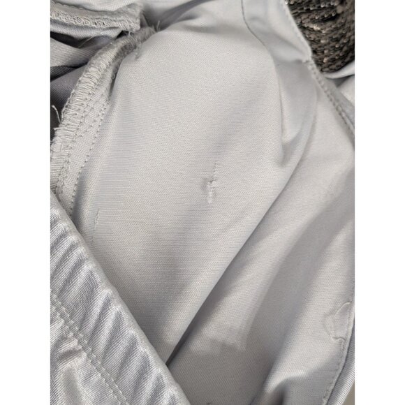 Vtg My Michelle Empire Halter Maxi Gown Sz M Silver Y2K Whimisigoth Fairy - Picture 14 of 16